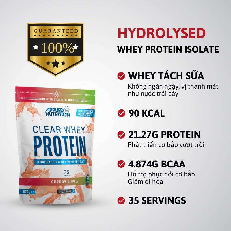 Inforgraphic Clear Whey Protein 875g 1702001880