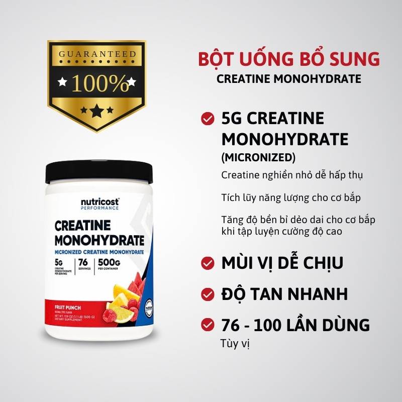 Inforgraphic Nutricost Creatine Monohydrate 500g 1704947850