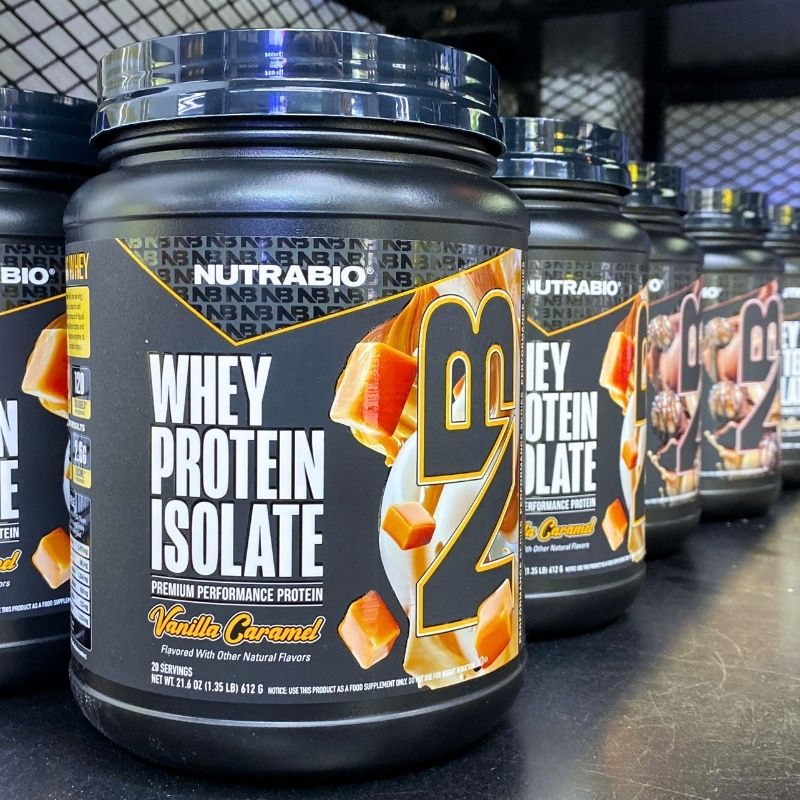 Nutrabio Whey Protein Isolate 1.3lbs-4