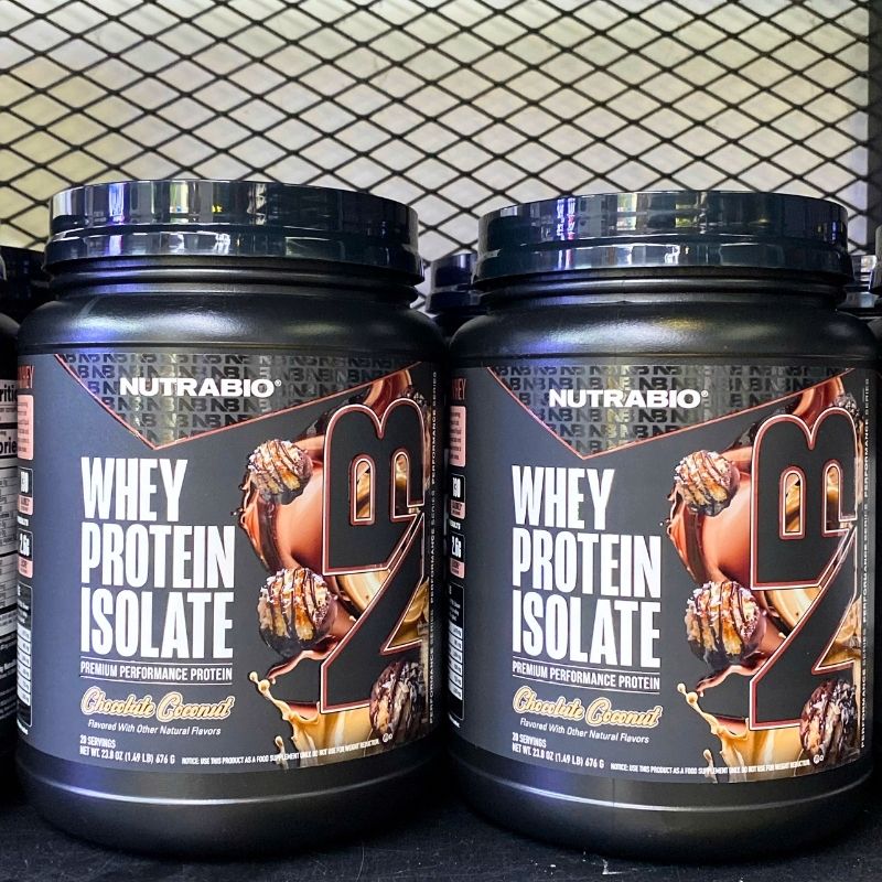 Nutrabio Whey Protein Isolate 1.3lbs-6