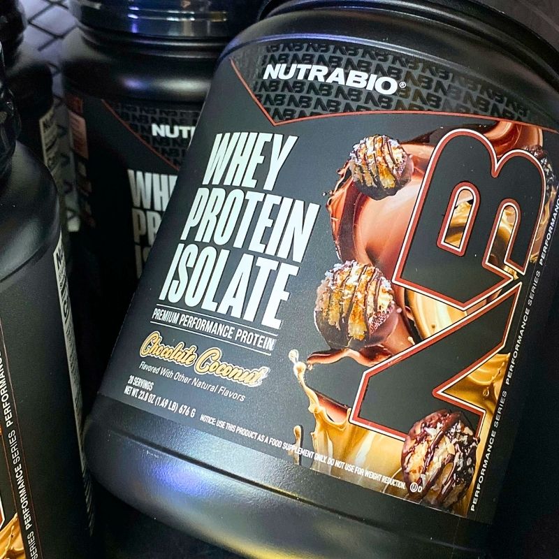 Nutrabio Whey Protein Isolate 1.3lbs-7