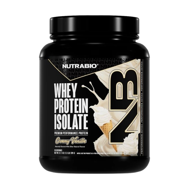 Nutrabio Whey Protein Isolate 1.3lbs