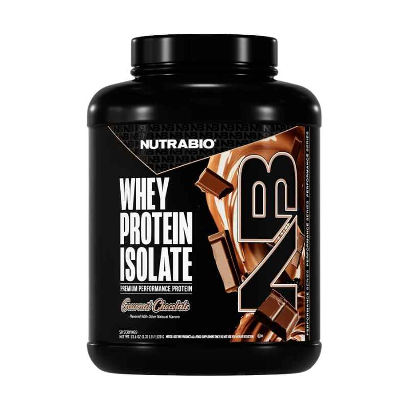 NutraBio Whey Protein Isolate 3.4lbs-1
