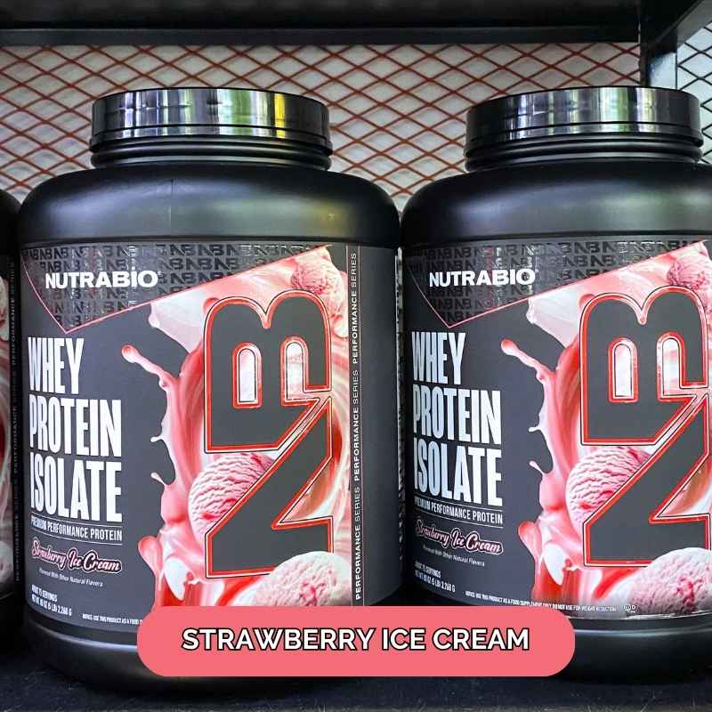 NutraBio Whey Protein Isolate 5lbs-7