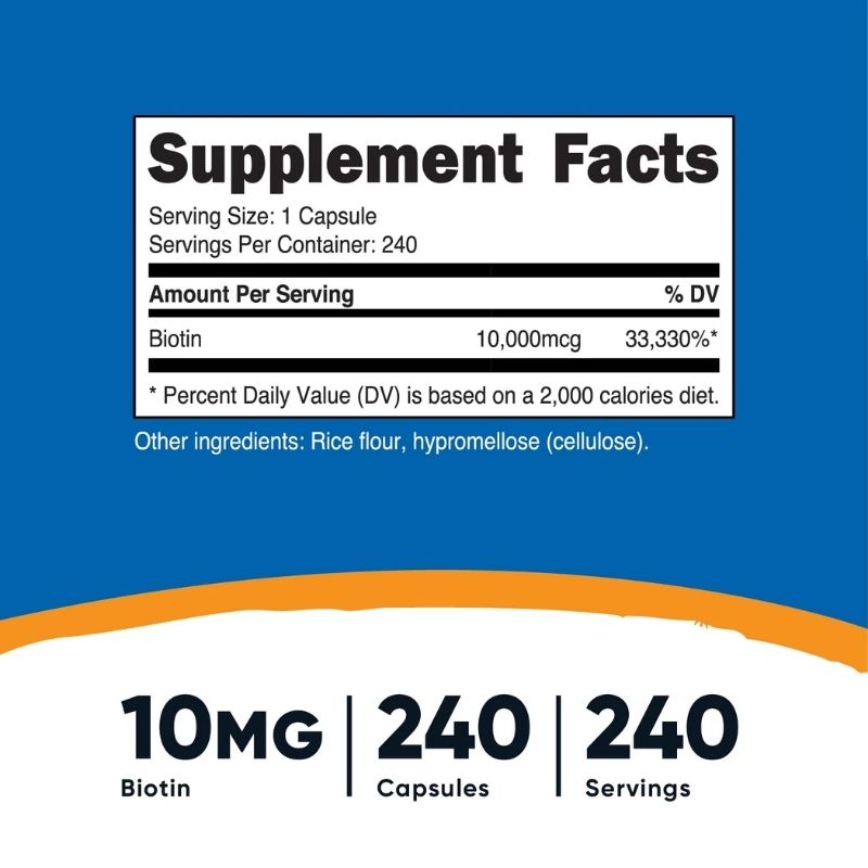 Nutricost Biotin 240 Vien Nutrition Facts 1711681251