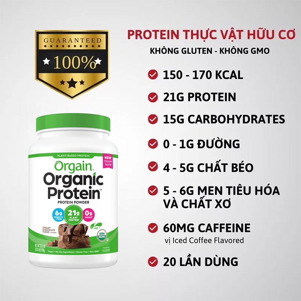 Orgain Organic Protein 20servings4 1745918232