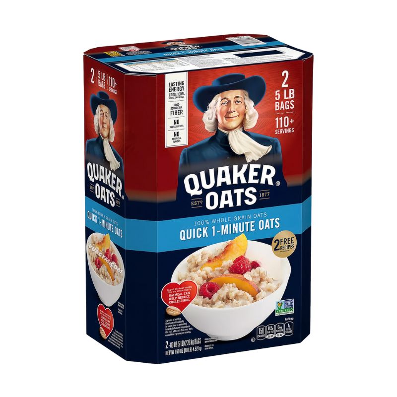 Quaker Oats Quick 1 Minute Oats 10lbs 1706687765