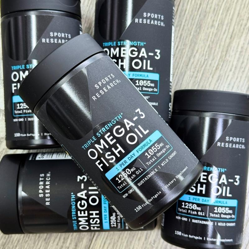 Sports Research Triple Strength Omega 3 Fish Oil 150 Vien 8 1787122453