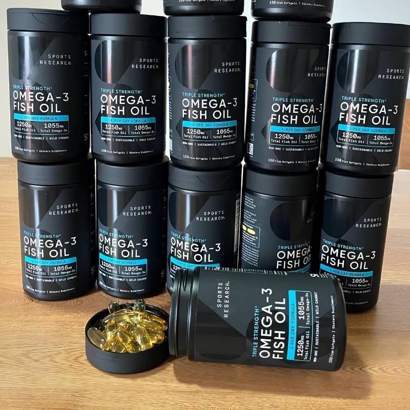 Sports Research Triple Strength Omega 3 Fish Oil 150 Vien 9 1787122454