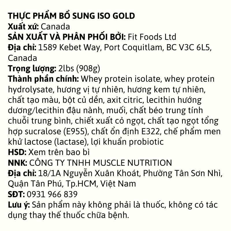 Thong Tin Iso Gold 5lbs 1711677146