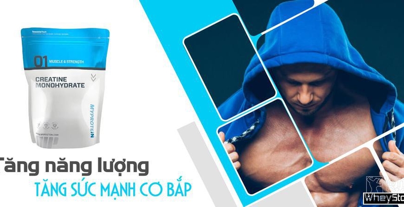 Review tác dụng và cách dùng Creatine monohydrate