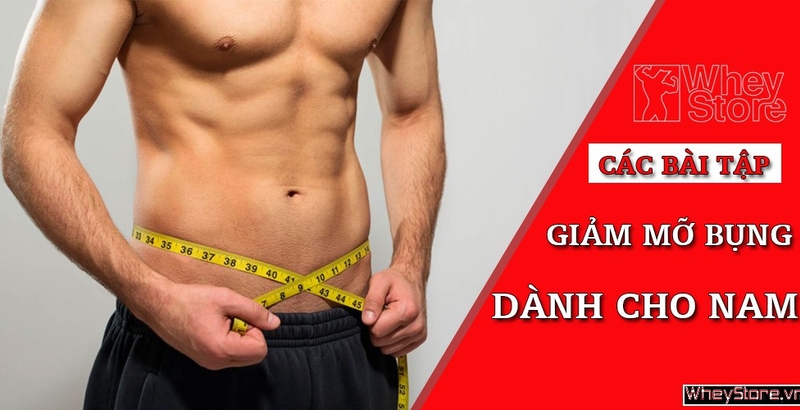 Các bài tập Gym giảm mỡ bụng cho nam giới