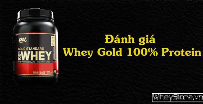 Đánh giá Whey Gold Standard 100% Protein của Optimum Nutrition