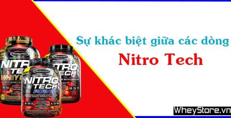 Sự khác biệt giữa các dòng Nitrotech