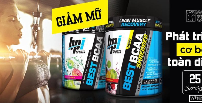 Đánh giá review BPI Best BCAA Shredded 25 servings