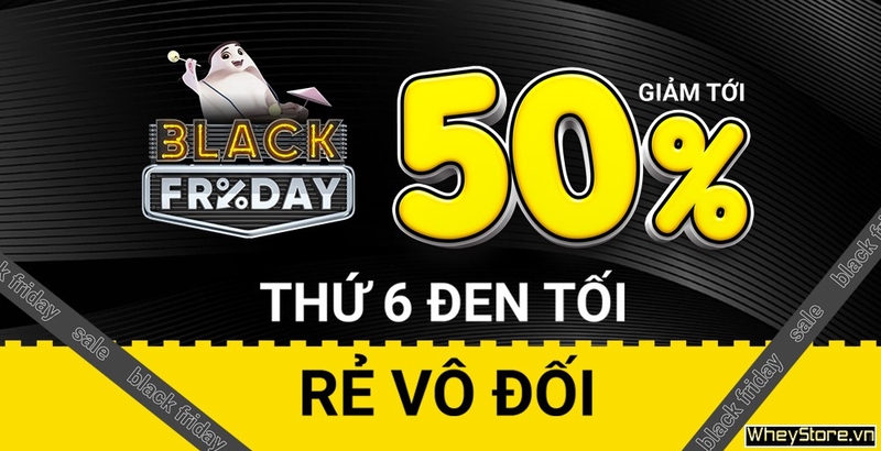 Black Friday 2022 - Sale lớn nhất năm giảm đến 50%