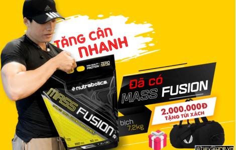 5 bí mật về dòng sữa tăng cân tốt nhất thị trường Mass Fusion
