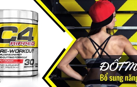 C4 Ripped-công thức cắt giảm mỡ tuyệt vời