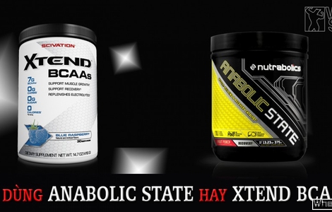 Nên dùng Anabolic State hay Xtend BCAA?