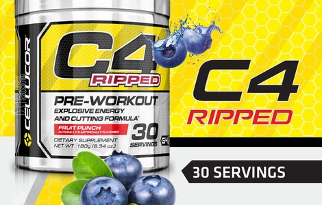 Review sản phẩm tăng sức mạnh cơ bắp C4 Ripped