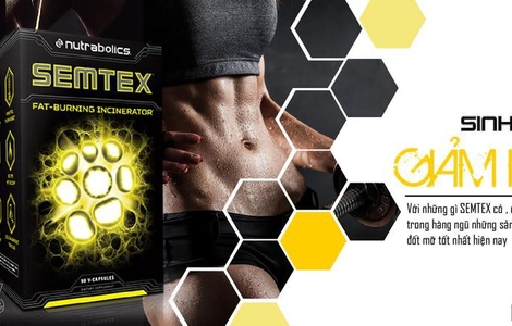 Review sản phẩm Semtex của Nutrabolic - Đánh bay mỡ thừa