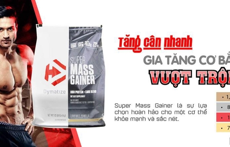 Review Super Mass Gainer - sữa tăng cân nhanh cho người gầy