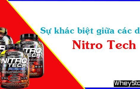 Sự khác biệt giữa các dòng Nitrotech