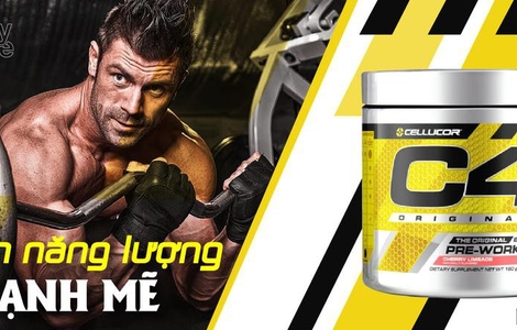 Đánh giá Cellucor C4 Original Pre workout - Khởi nguồn sức mạnh