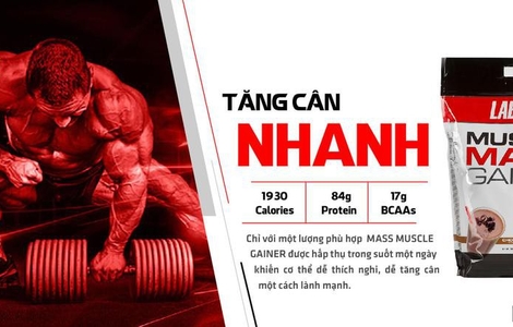 Đánh giá sữa tăng cân Muscle Mass Gainer