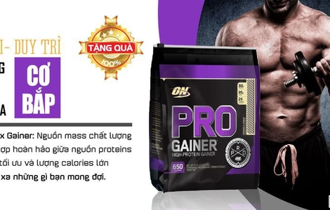 Review Optimum Pro Gainer - Sản phẩm tăng cân nạc ít mỡ