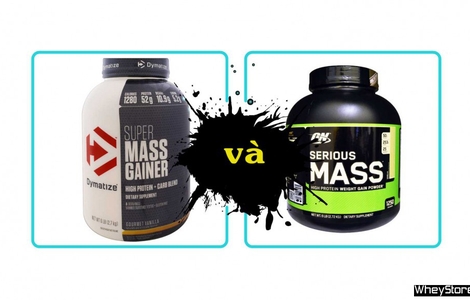 Super Mass và Muscle Mass, loại nào tăng cân tăng cơ tốt hơn?