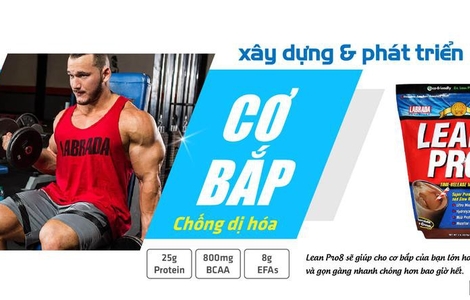 Đánh giá Lean Pro 8 – Protein cao cấp tăng cơ giảm mỡ