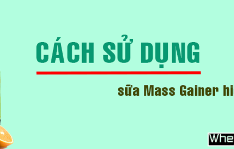Bật mí cách sử dụng sữa Mass Gainer hiệu quả nhất