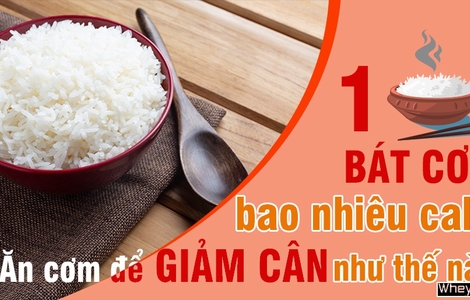 1 chén cơm bao nhiêu calo? Ăn cơm để giảm cân như thế nào là hiệu quả