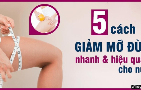 5 cách giảm mỡ đùi nhanh nhất tại nhà cho nữ trong 1 tuần