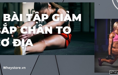 6 bài tập giảm bắp chân to cơ địa cho nữ giúp chân thon gọn hơn