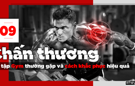 9 chấn thương khi tập Gym thường gặp và cách khắc phục hiệu quả