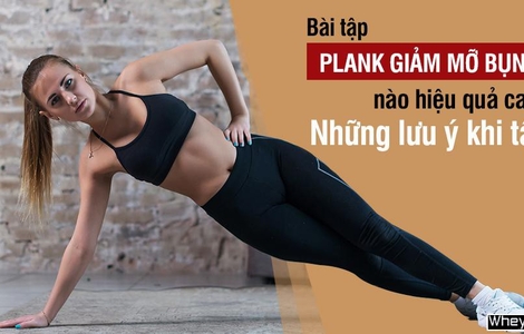 6 Bài tập Plank giảm mỡ bụng cho nữ trong 1 tuần hiệu quả