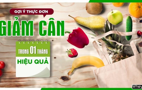 Thực đơn giảm cân trong 1 tháng khoa học hiệu quả