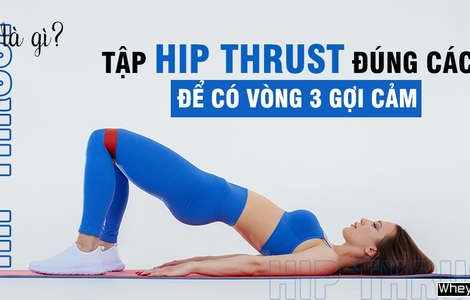 Hip thrust là gì? Tập Hip thrust đúng cách để có vòng 3 gợi cảm