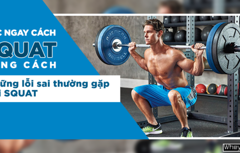 Học ngay cách Squat đúng cách – Những lỗi sai thường gặp khi Squat
