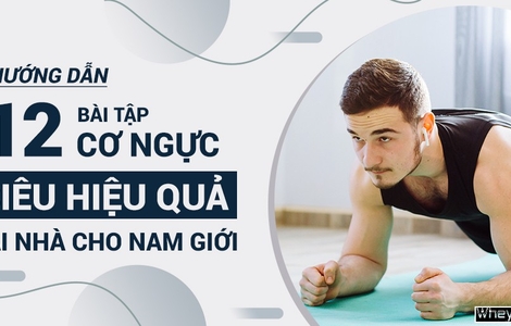 Hướng dẫn 12 bài tập cơ ngực tại nhà siêu hiệu quả cho nam giới