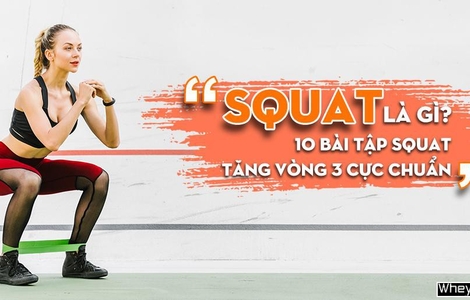 Squat là gì? 10 bài tập squat tăng vòng 3 cực chuẩn