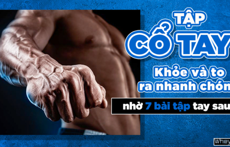 Tập cổ tay khỏe và to ra nhanh chóng nhờ 7 bài tập tay sau
