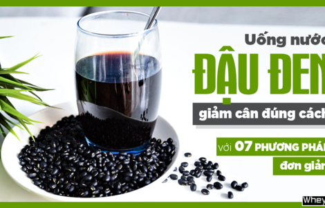 Uống nước đậu đen giảm cân đúng cách với 7 phương pháp đơn giản