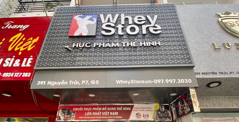 WheyStore - 391 Nguyễn Trãi, P7, Quận 5, TP.HCM