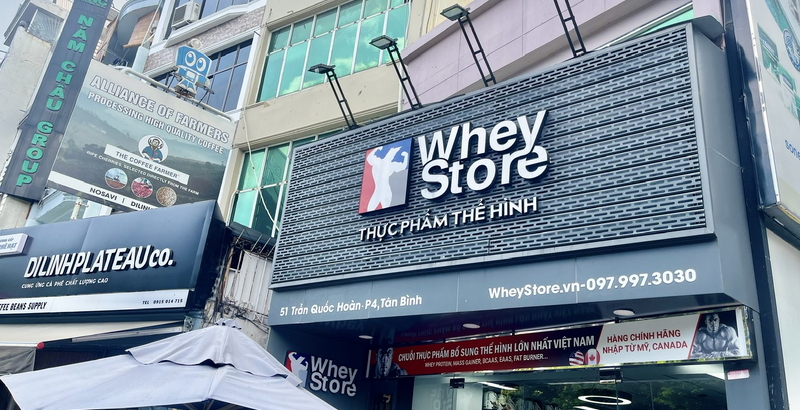 WheyStore - 51 Trần Quốc Hoàn, P4, Tân Bình, TP.HCM