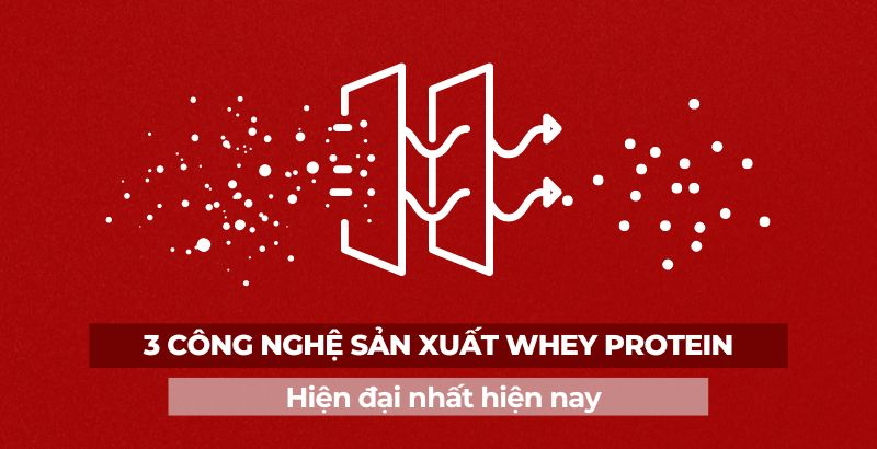 Tìm hiểu 3 công nghệ sản xuất whey protein hiện đại nhất