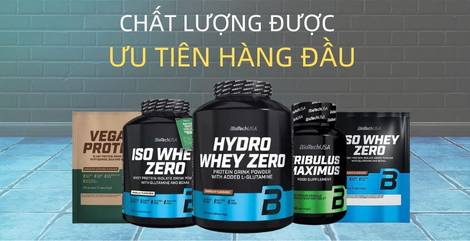 BiotechUSA - Chất lượng được ưu tiên hàng đầu