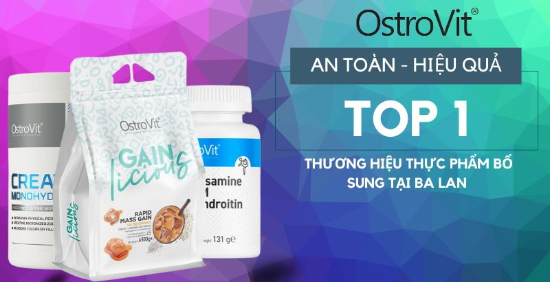 Ostrovit – Top 1 Thương Hiệu Thực Phẩm Bổ Sung Tại Ba Lan